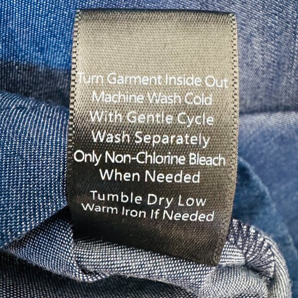 Shyanne Sm Top Tunic Boho Western Festival 3/4 Sleeve Lace Up V Neck Embroidered - Picture 15 of 16